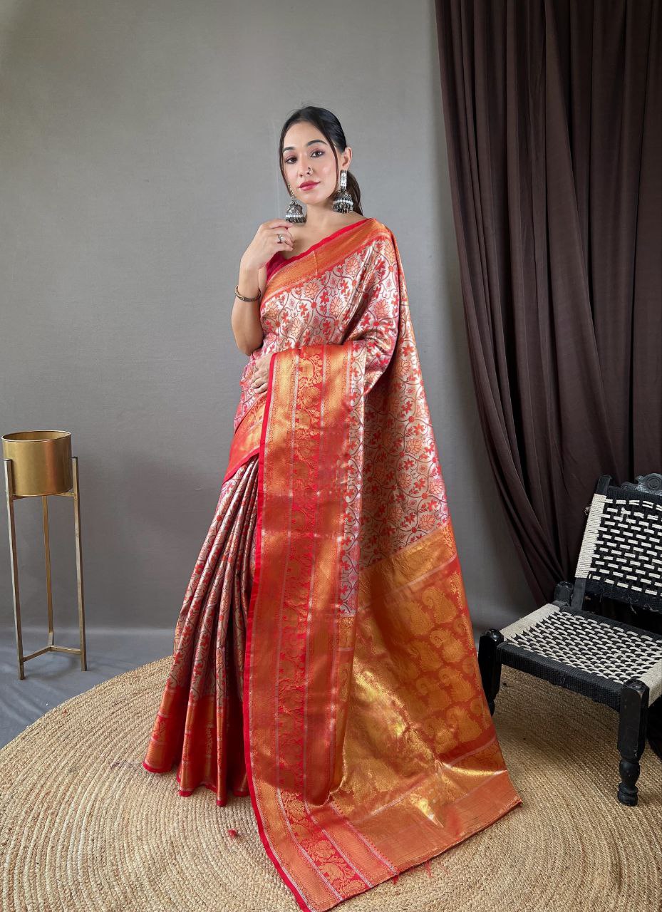 Wedding Wear Kanjivaram Silk Saree