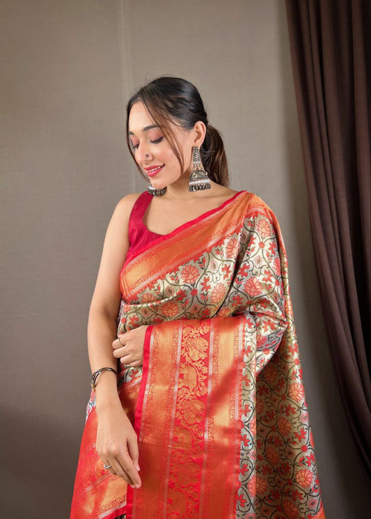 Wedding Wear Kanjivaram Silk Saree