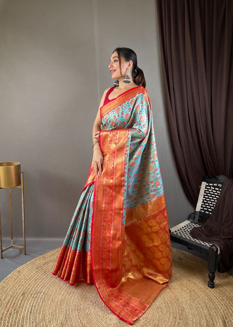 Wedding Wear Kanjivaram Silk Saree