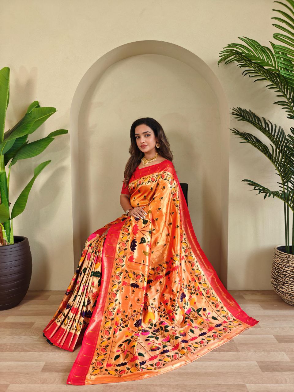 Wedding Wear Paithani Silk Saree