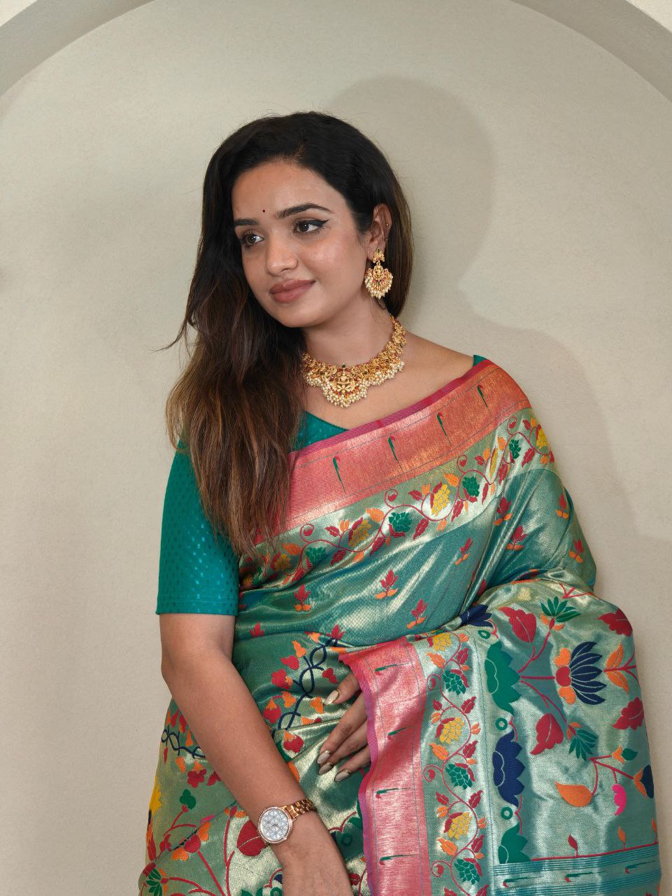 Wedding Wear Paithani Silk Saree