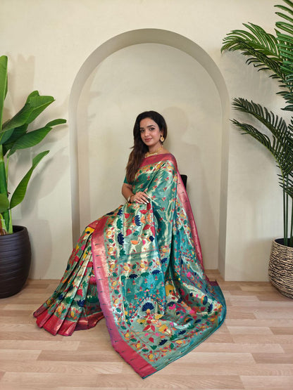 Wedding Wear Paithani Silk Saree