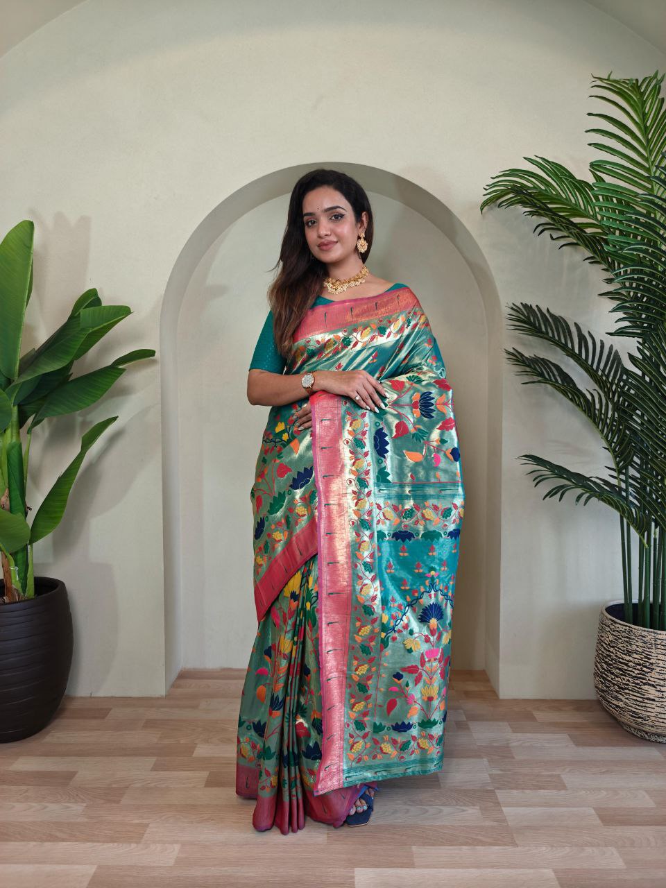 Wedding Wear Paithani Silk Saree