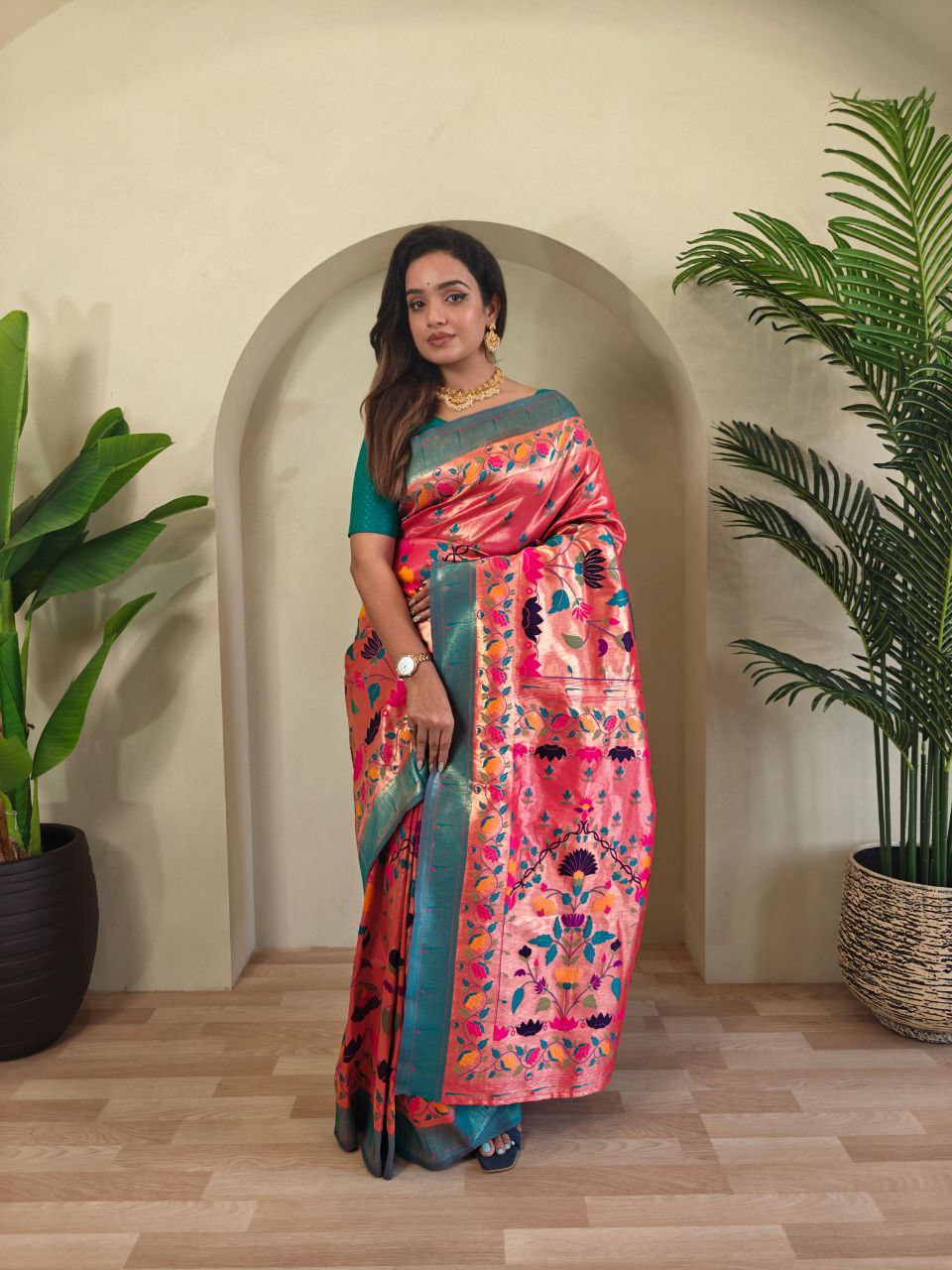 Wedding Wear Paithani Silk Saree