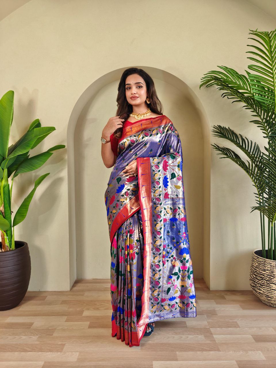 Wedding Wear Paithani Silk Saree