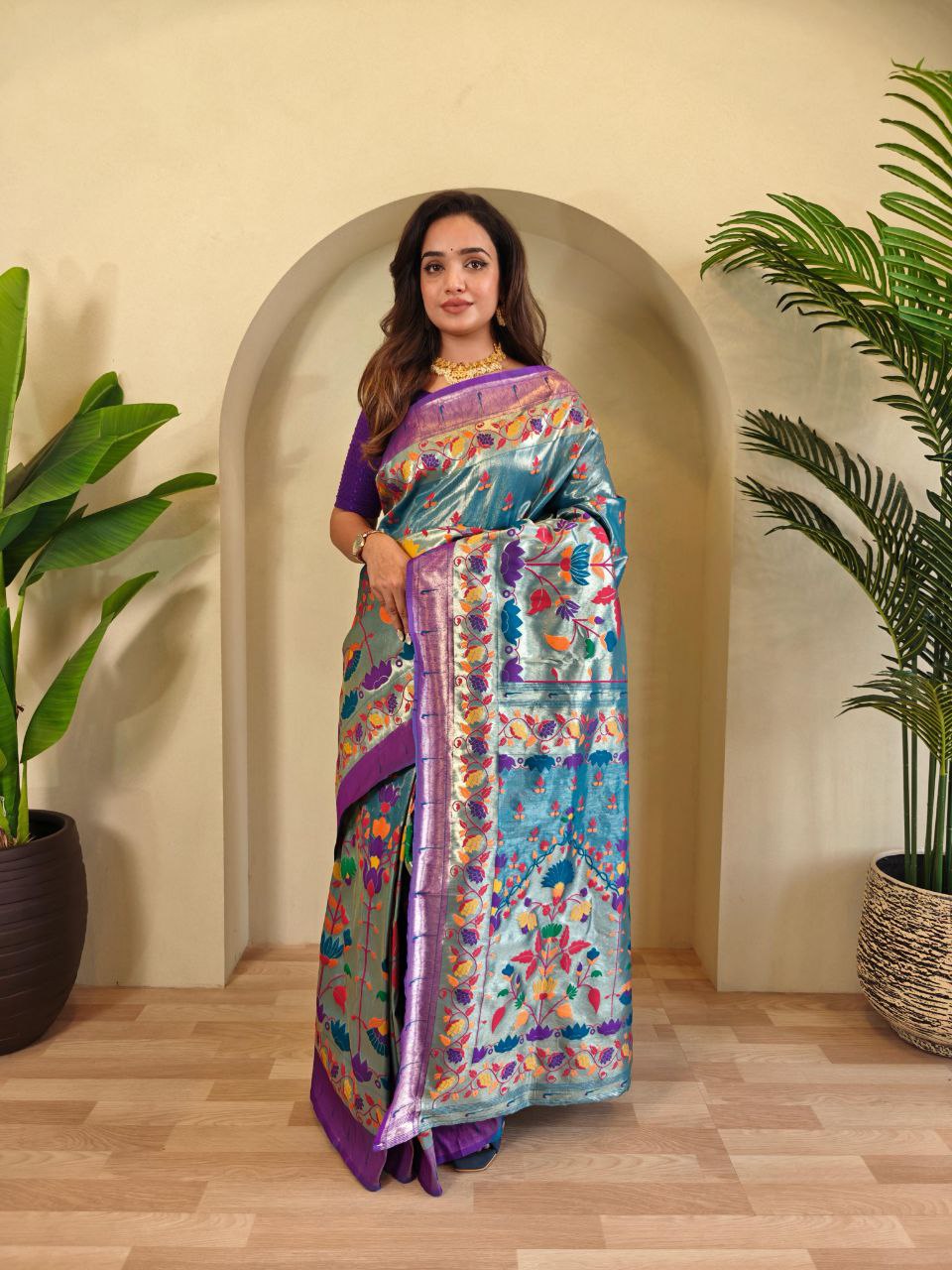 Wedding Wear Paithani Silk Saree