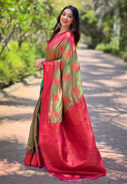 Wedding Wear Soft Silk Saree