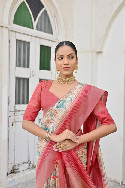 Wedding Wear Tussar Silk Saree