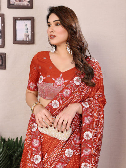 Wedding Wear vichitra Saree