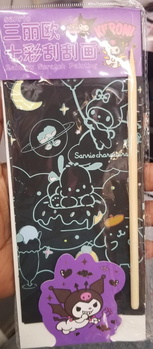 Newly Rainbow Scratch Painting