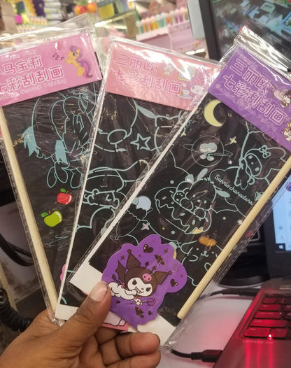 Newly Rainbow Scratch Painting