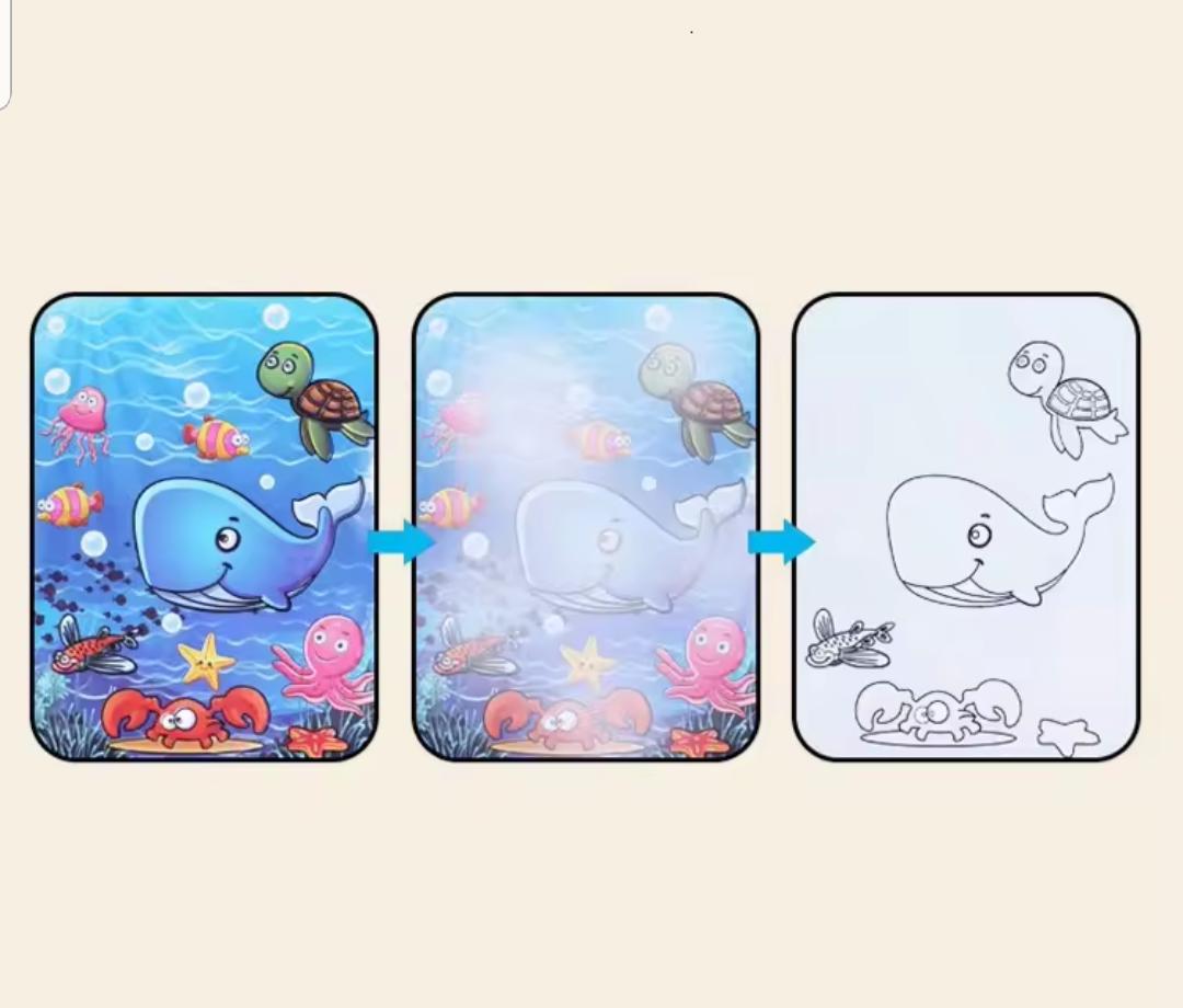 MAGIC WATER BOOK SIZE LARGE