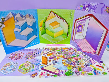 Handmade 3D Stacking Sticker