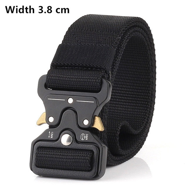 big size Belt Male Tactical military Canvas Belt