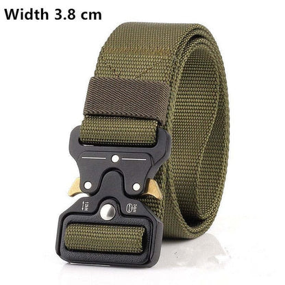 big size Belt Male Tactical military Canvas Belt