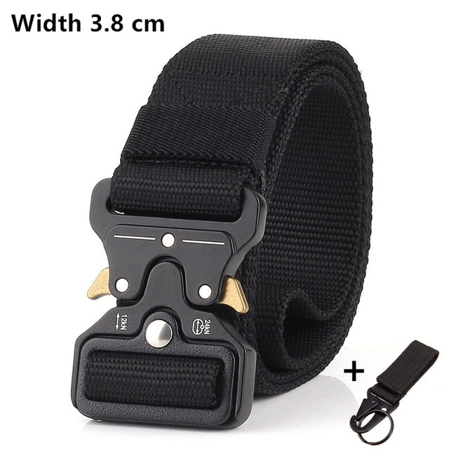 big size Belt Male Tactical military Canvas Belt