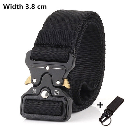 big size Belt Male Tactical military Canvas Belt