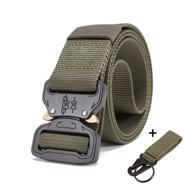 big size Belt Male Tactical military Canvas Belt