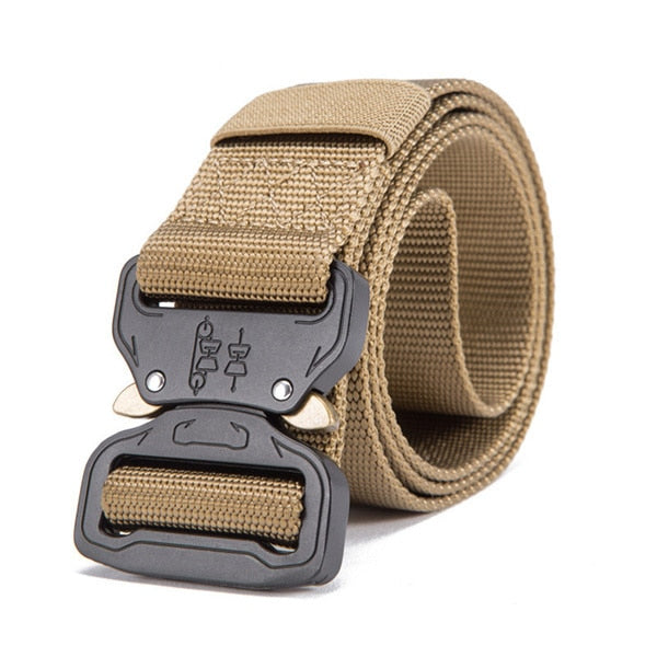 big size Belt Male Tactical military Canvas Belt