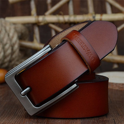 COWATHER men belt genuine leather
