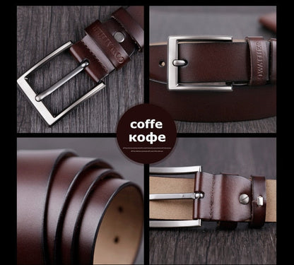 COWATHER men belt genuine leather
