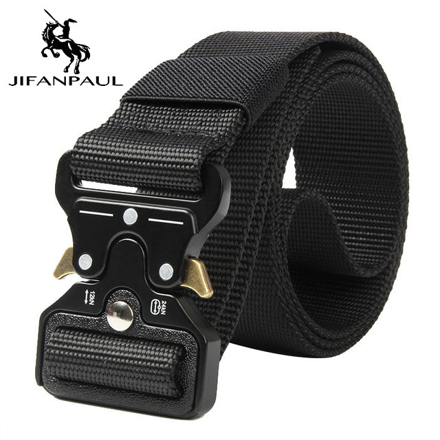 JIFANPAUL Brand Genuine Men's Leather Fashion Belt