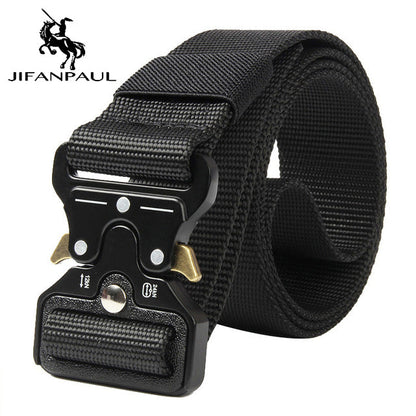 JIFANPAUL Brand Genuine Men's Leather Fashion Belt