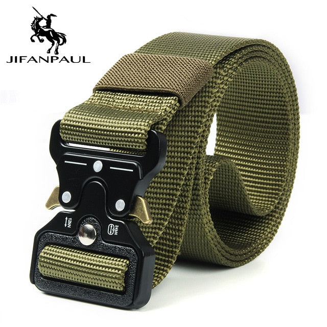 JIFANPAUL Brand Genuine Men's Leather Fashion Belt