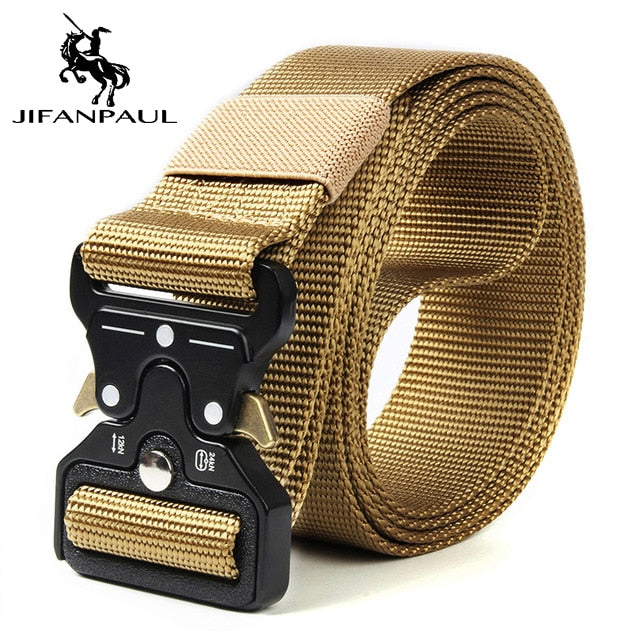 JIFANPAUL Brand Genuine Men's Leather Fashion Belt