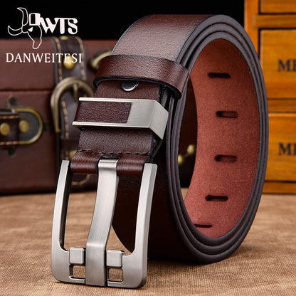 men belt male high quality leather belt