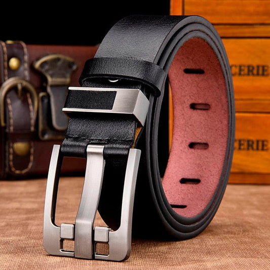 men belt male high quality leather belt