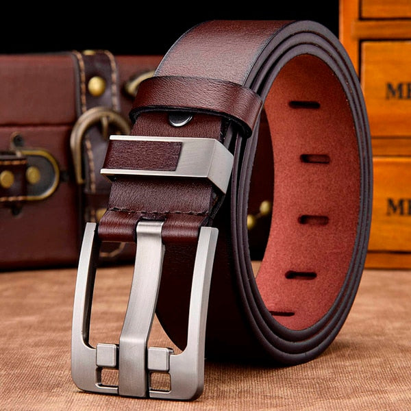 men belt male high quality leather belt