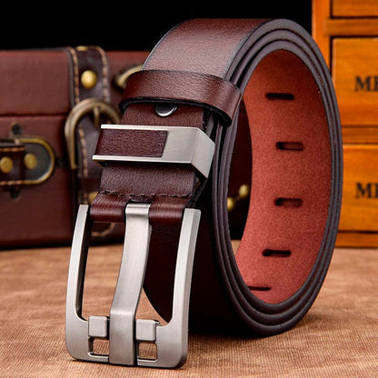 men belt male high quality leather belt