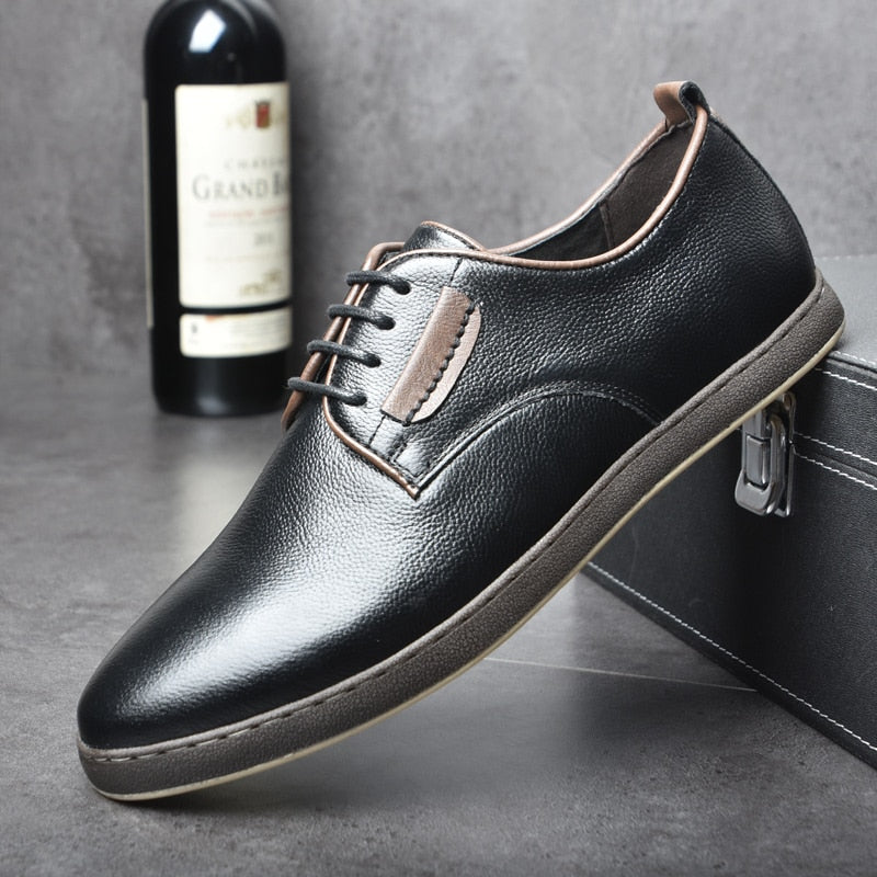 OSCO Shoes Fashion Trend Korean British Men Shoes