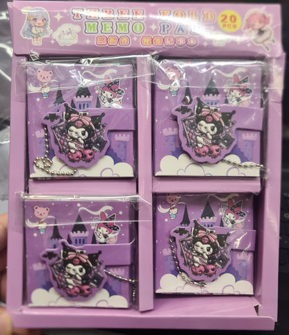 Kurumi sticky notes 3 steps