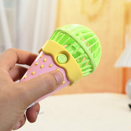 ICE-CREAM HAND FAN