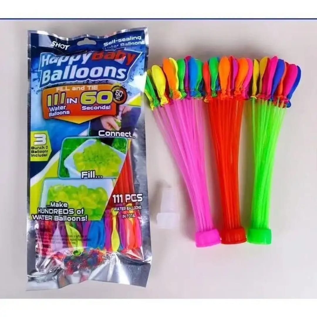 Water balloon 🎈 111 pcs pack