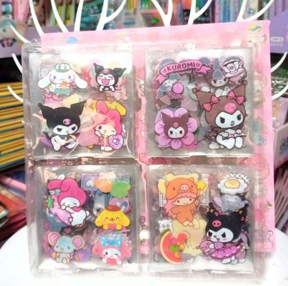 100 Piece  Waterproof Transparent Stickers Set