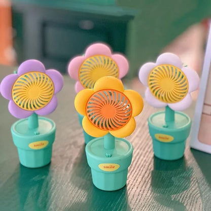 FLOWER FAN rechargeable