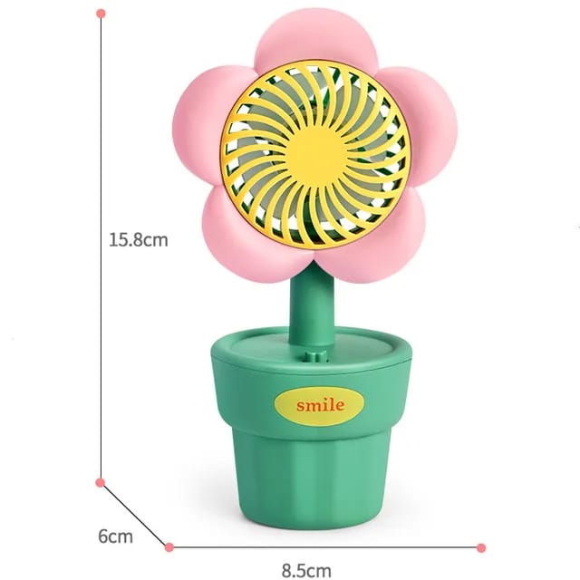 FLOWER FAN rechargeable