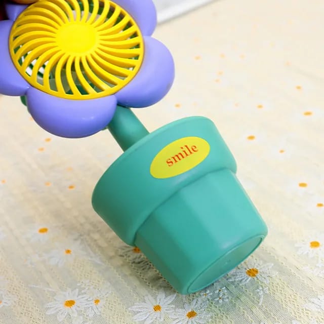 FLOWER FAN rechargeable