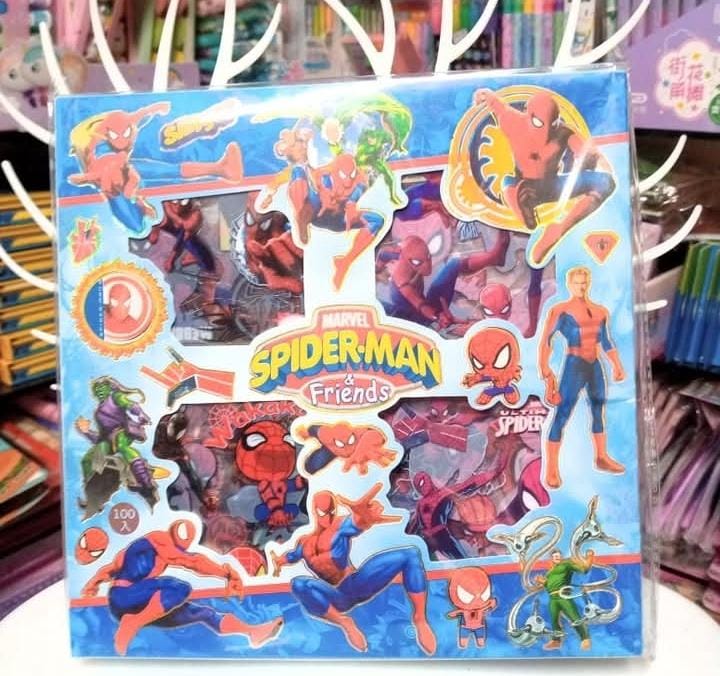 100 Piece  Waterproof Transparent Stickers Set