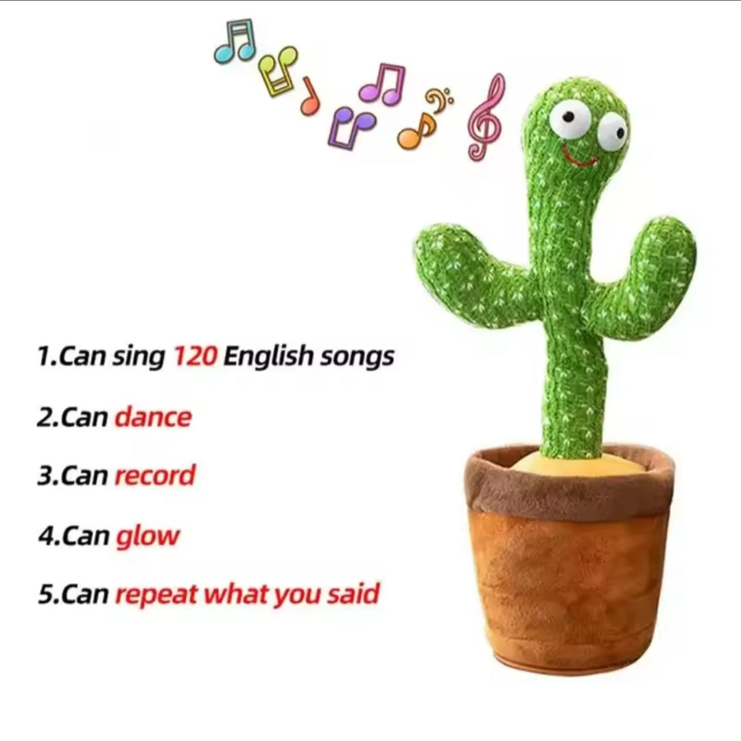 Dancing Cactus Toy,Repeat Talking,Song