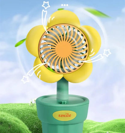 FLOWER FAN rechargeable