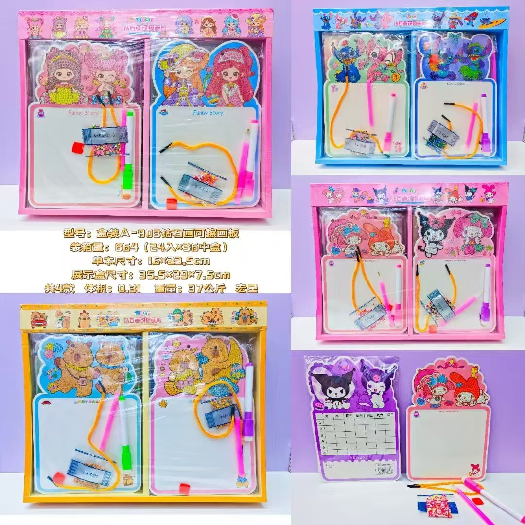 White Board With Marker