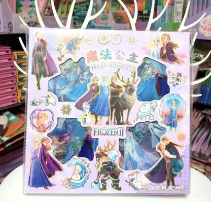 100 Piece  Waterproof Transparent Stickers Set