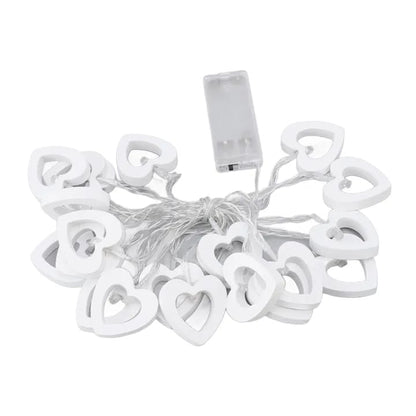 Wooden Heart Lights