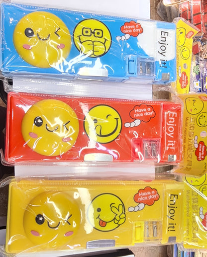 Emoji and squash pencil box
